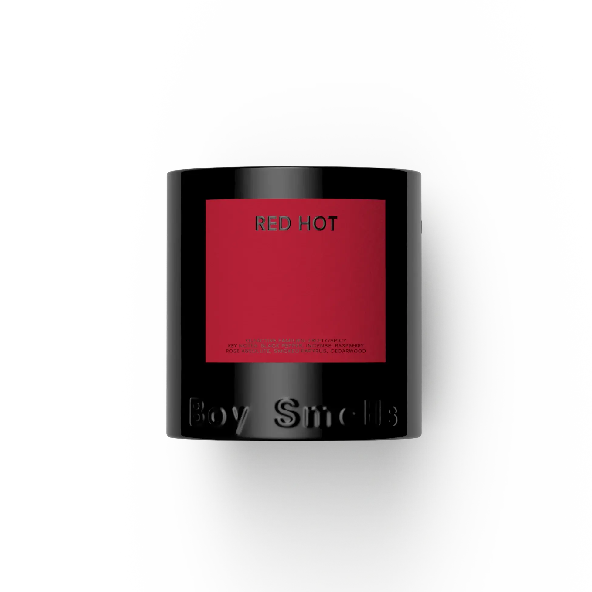 Boy Smells Red Hot Candle