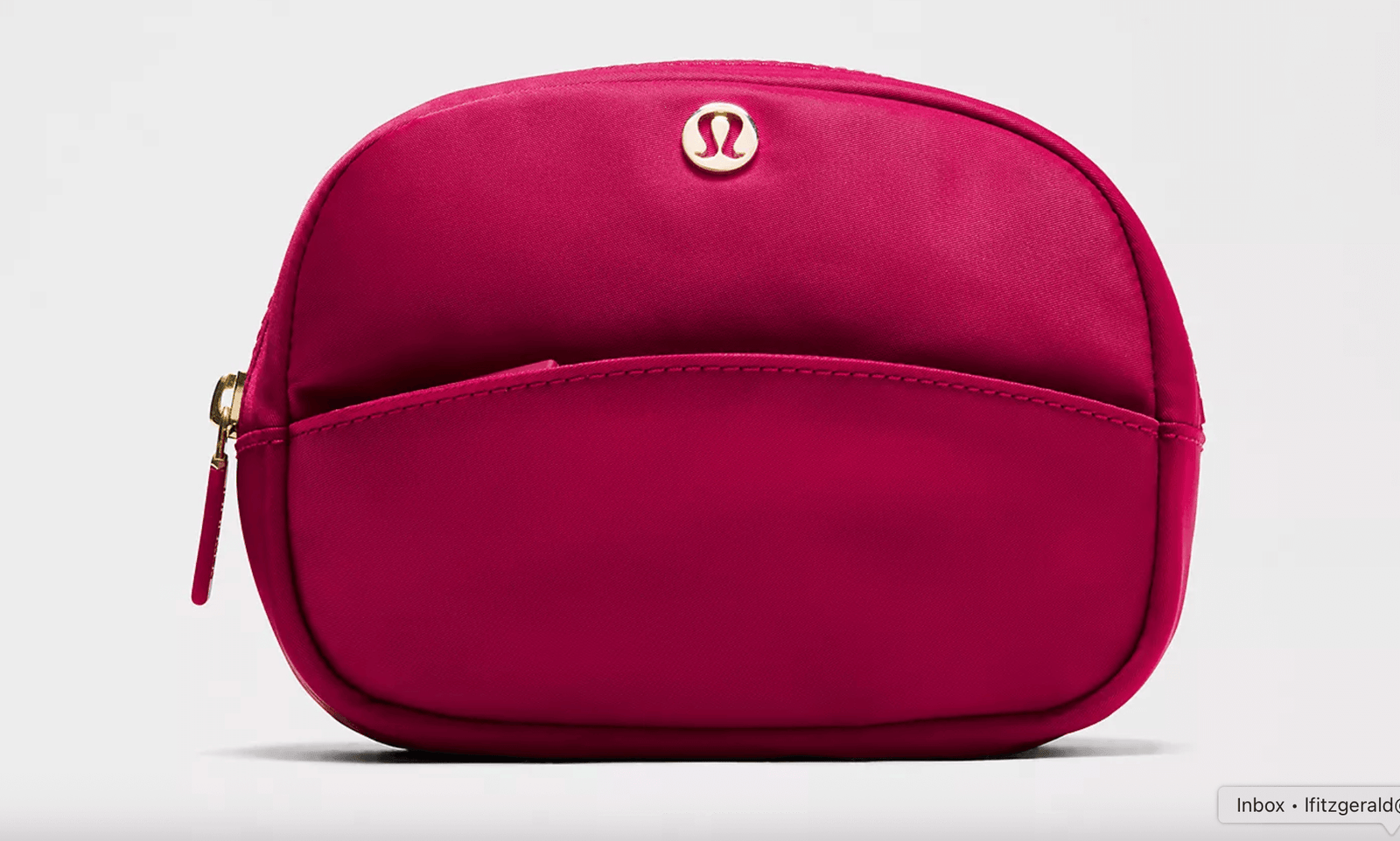 Lululemon City Essentials Pouch Mini 2L - Berry Rumble