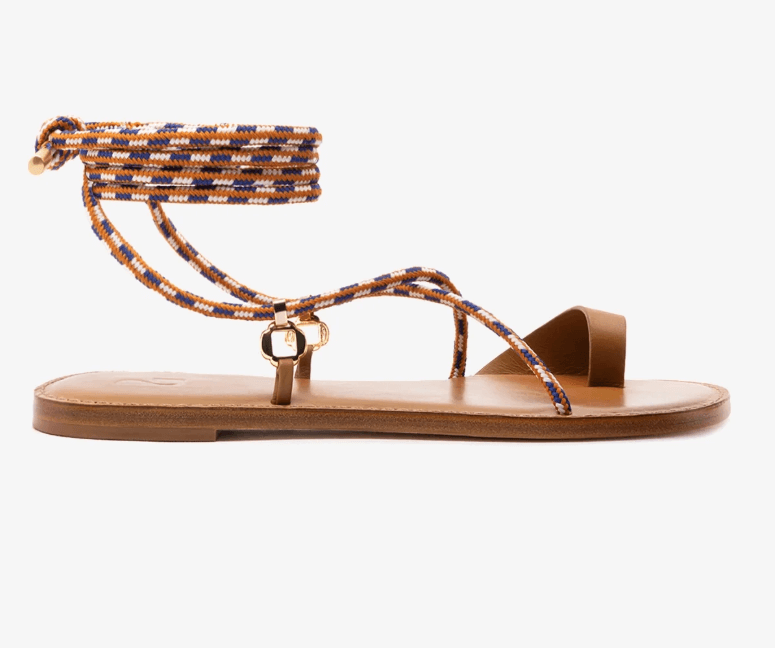 Larroude Antibes Wrap Sandals